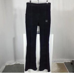 ALO Micro Corduroy High-Waist Winter Break Flare Pant
